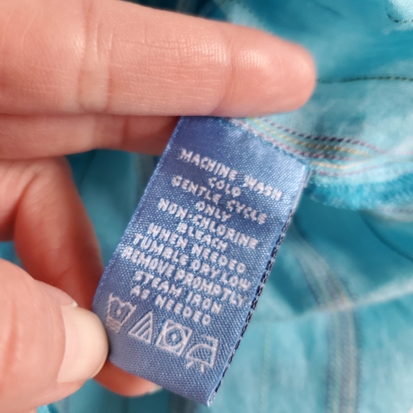 Evan Picone button down tunic size xl - Picture 5 of 6